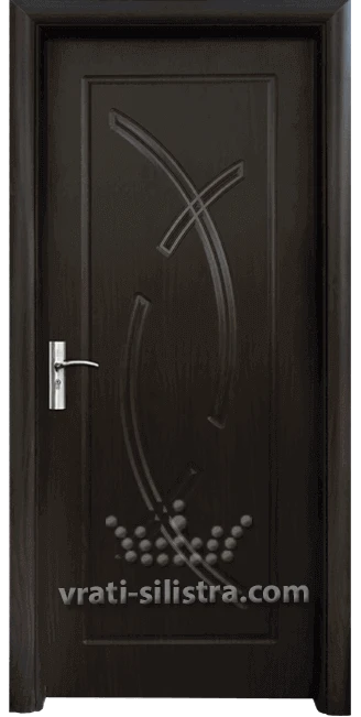 Интериорна врата Стандарт 056-P, цвят Венге