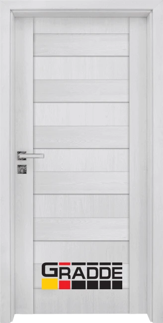 Интериорна HDF врата, модел Gradde Aaven Voll, Сибирска лиственица